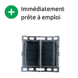 Boîte de raccordement gel jonction IP68 - connectiques inclus - Noir - Zenitech