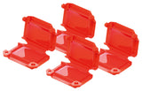 Lot 4 Boîtiers de connexion IPX8 HAPPY SMALL - Rouge - Zenitech