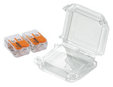 Lot de 2 boîtiers de connexion étanches IPX8 2 entrées S221 - Wago
