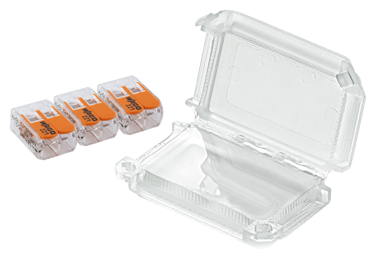 Boîtier de connexion étanche IPX8 2 entrées S221 - Wago