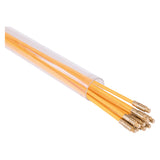 Kit baguette tire-fils pour câbles 1 à 10m - 10 baguettes + fixations - Zenitech