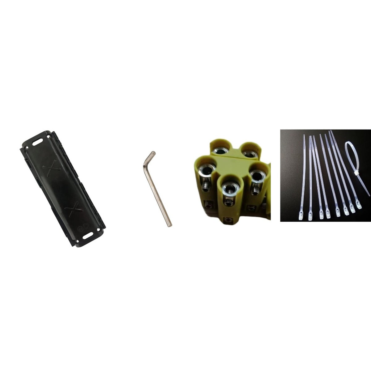 Boitier de raccordement étanche avec gel pour câbles 4x1,5/6mm² - Zenitech