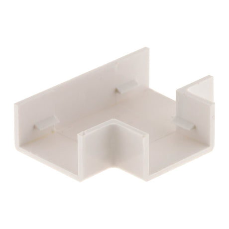 Té pour moulure - 20 x 10mm - Blanc - Zenitech