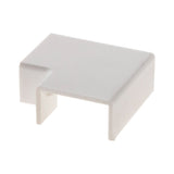 Lot de 4 angles plats 20 x 10mm - Blanc - Zenitech
