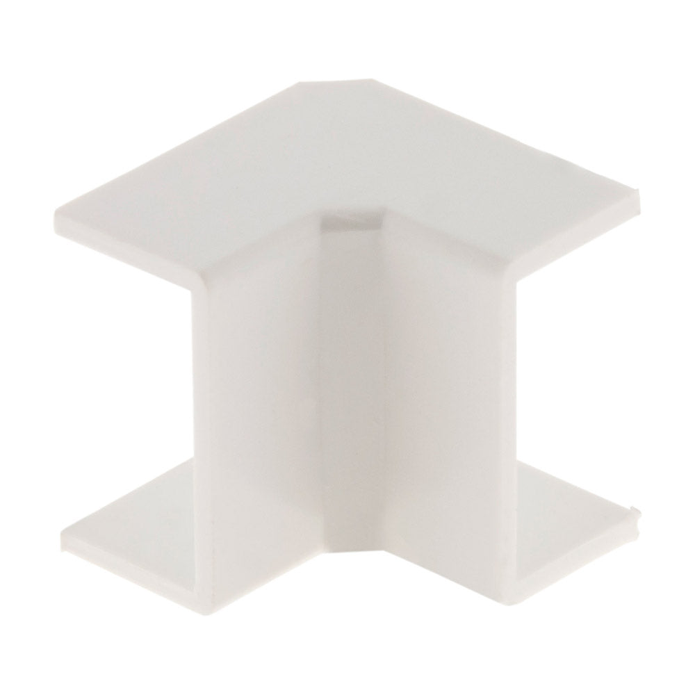 Lot de 2 angles intérieurs 20 x 10mm - Blanc - Zenitech