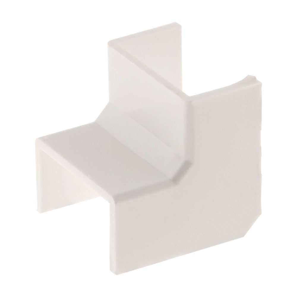 Lot de 2 angles intérieurs 20 x 10mm - Blanc - Zenitech
