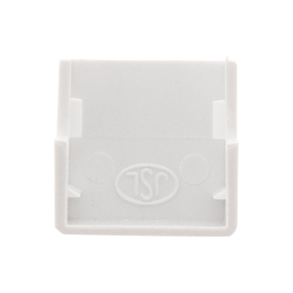 Lot de 2 angles extérieurs 20 x 10mm - Blanc - Zenitech