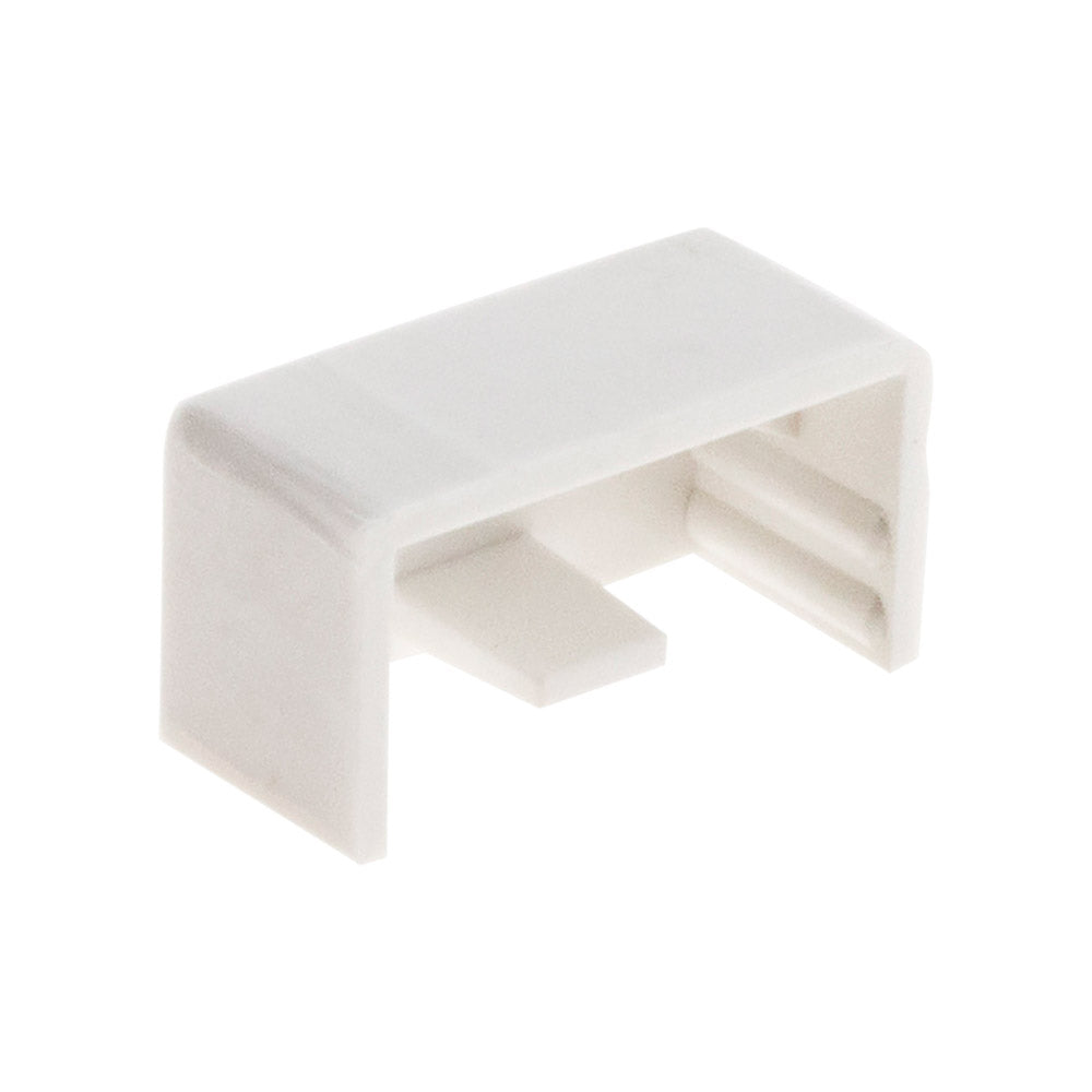 Lot de 4 embouts pour moulure 20 x 10mm - Blanc - Zenitech