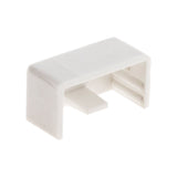 Lot de 4 embouts pour moulure 20 x 10mm - Blanc - Zenitech