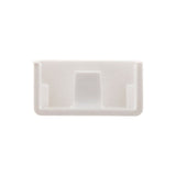 Lot de 4 embouts pour moulure 20 x 10mm - Blanc - Zenitech
