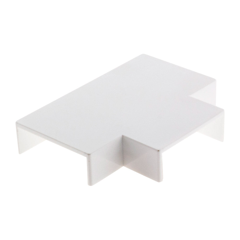 Té pour moulure - 30 x 10mm - Blanc - Zenitech