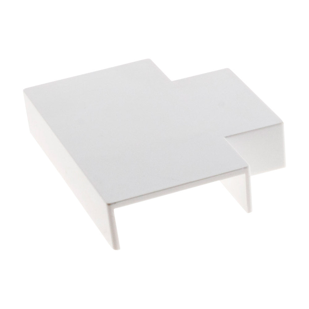 Té pour moulure - 30 x 10mm - Blanc - Zenitech