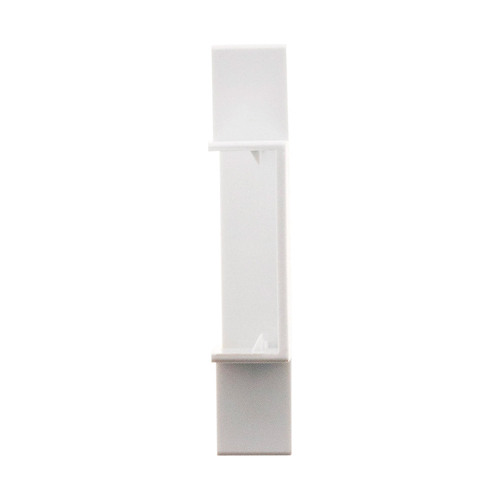 Té pour moulure - 30 x 10mm - Blanc - Zenitech