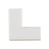 Lot de 2 angles extérieurs 30 x 10mm - Blanc - Zenitech