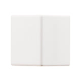 Lot de 2 angles extérieurs 30 x 10mm - Blanc - Zenitech