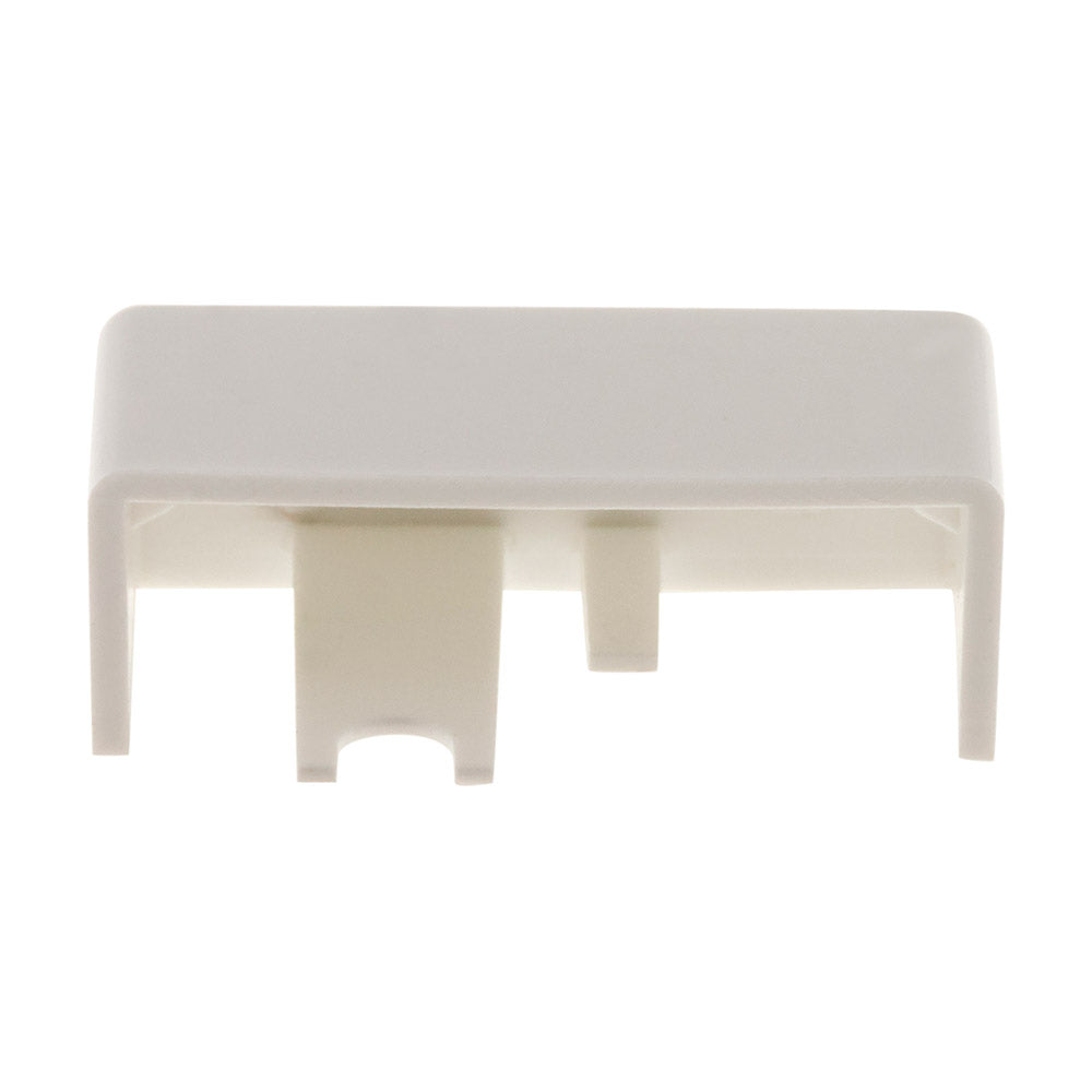 Lot de 4 embouts pour moulure 30 x 10mm - Blanc - Zenitech
