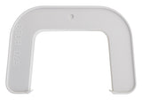 Sortie de mur pour goulotte clim - 80x60mm - Blanc RAL 9001 - Zenitech