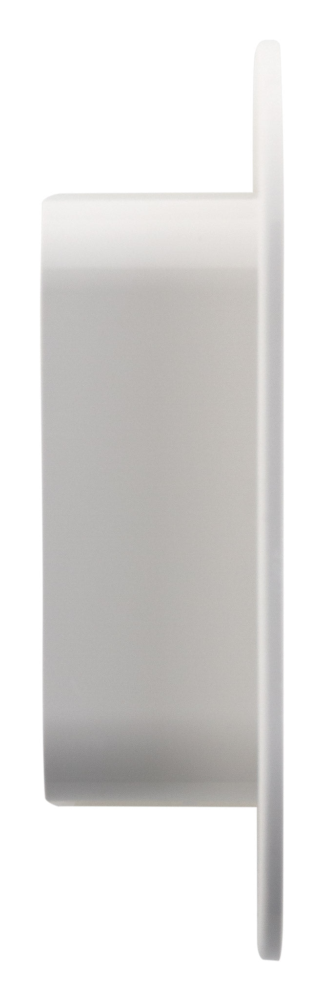 Sortie de mur pour goulotte clim - 80x60mm - Blanc RAL 9001 - Zenitech
