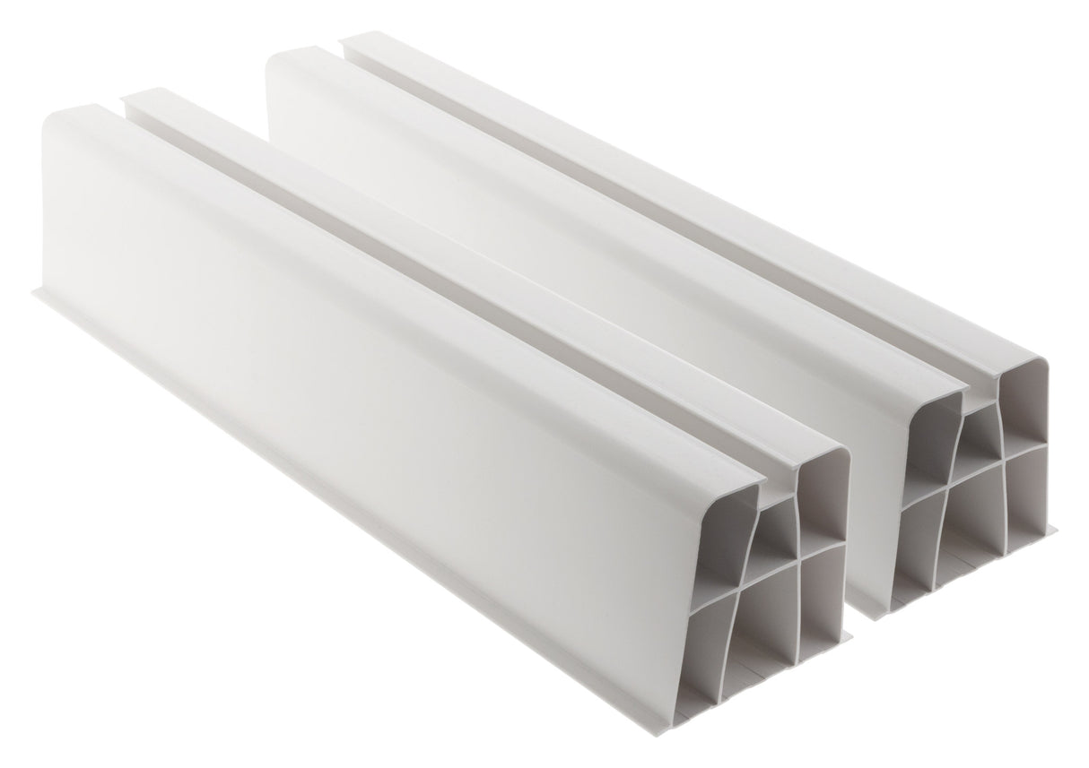 Support de sol pour climatiseur - 90x80mm L.450mm - IP40 IK08 - Blanc - Zenitech