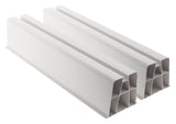 Support de sol pour climatiseur - 90x80mm L.450mm - IP40 IK08 - Blanc - Zenitech