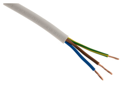 Câble électrique H05VV-F 3G2,5mm² - Zenitech