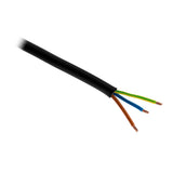 Câble électrique U-1000 R2V 3G6mm² noir - Zenitech