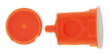 Boîte pour applique murs pleins Ø54mm - Rouge - Zenitech