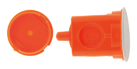 Boîte pour applique murs pleins Ø54mm - Rouge - Zenitech