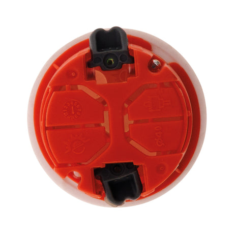 Boîte applique murs creux placo Ø40x40mm - Rouge - Zenitech