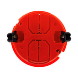 Boîte DCL applique murs creux placo Ø54mm - Rouge - Zenitech