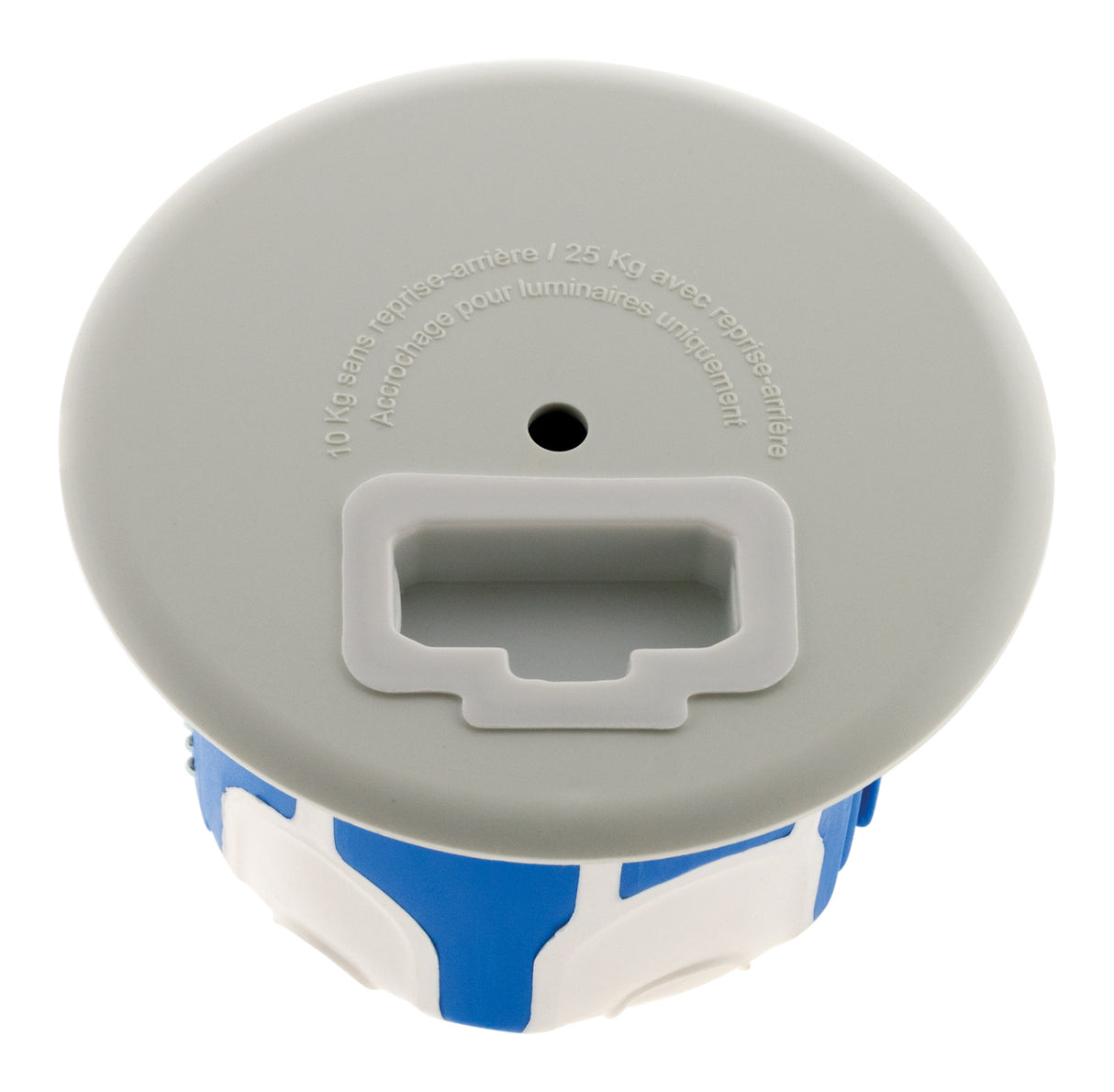 Boîte cloison DCL Multi matériaux No Air Ø67x50mm - Bleu - Zenitech