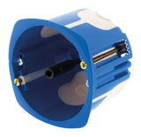 Boîte cloison DCL Multi matériaux No Air Ø67x50mm - Bleu - Zenitech