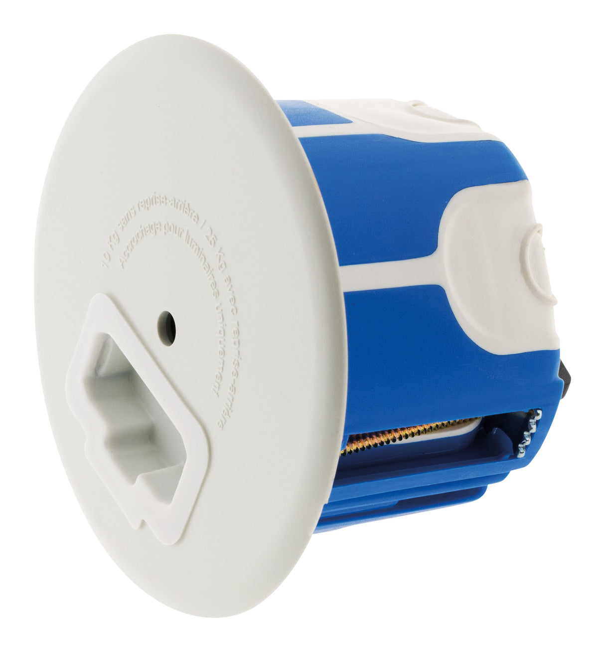 Boîte cloison DCL Multi matériaux No Air Ø67x50mm - Bleu - Zenitech