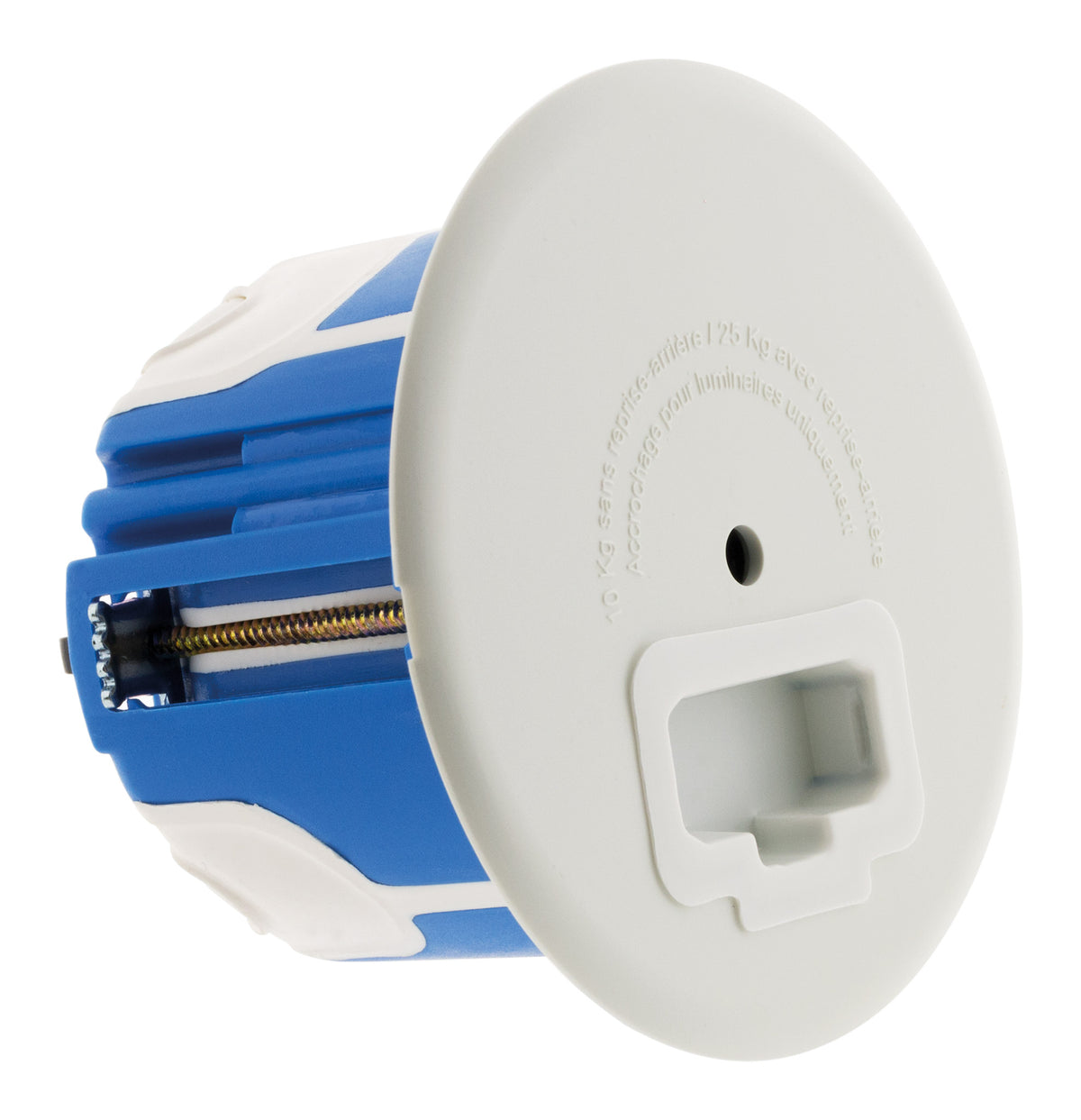 Boîte cloison DCL Multi matériaux No Air Ø67x50mm - Bleu - Zenitech