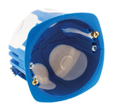 Lot de 10 boîtes d'encastrement No Air Multimat Ø67x40mm - Bleu - Zenitech