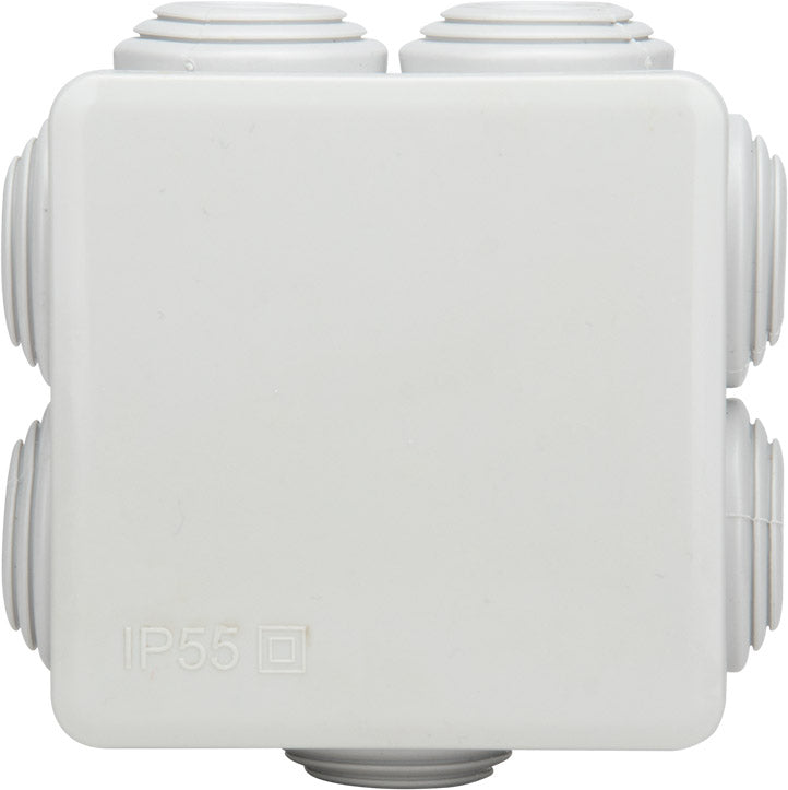 Boîte de dérivation IP55 60x60x40mm - Blanc - Zenitech