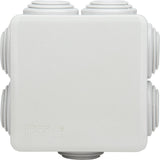 Boîte de dérivation IP55 60x60x40mm - Blanc - Zenitech