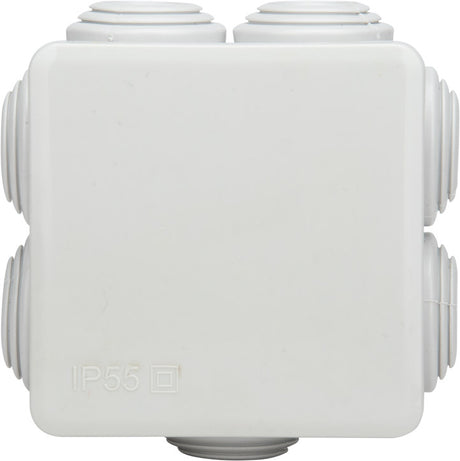 Boîte de dérivation IP55 60x60x40mm - Blanc - Zenitech