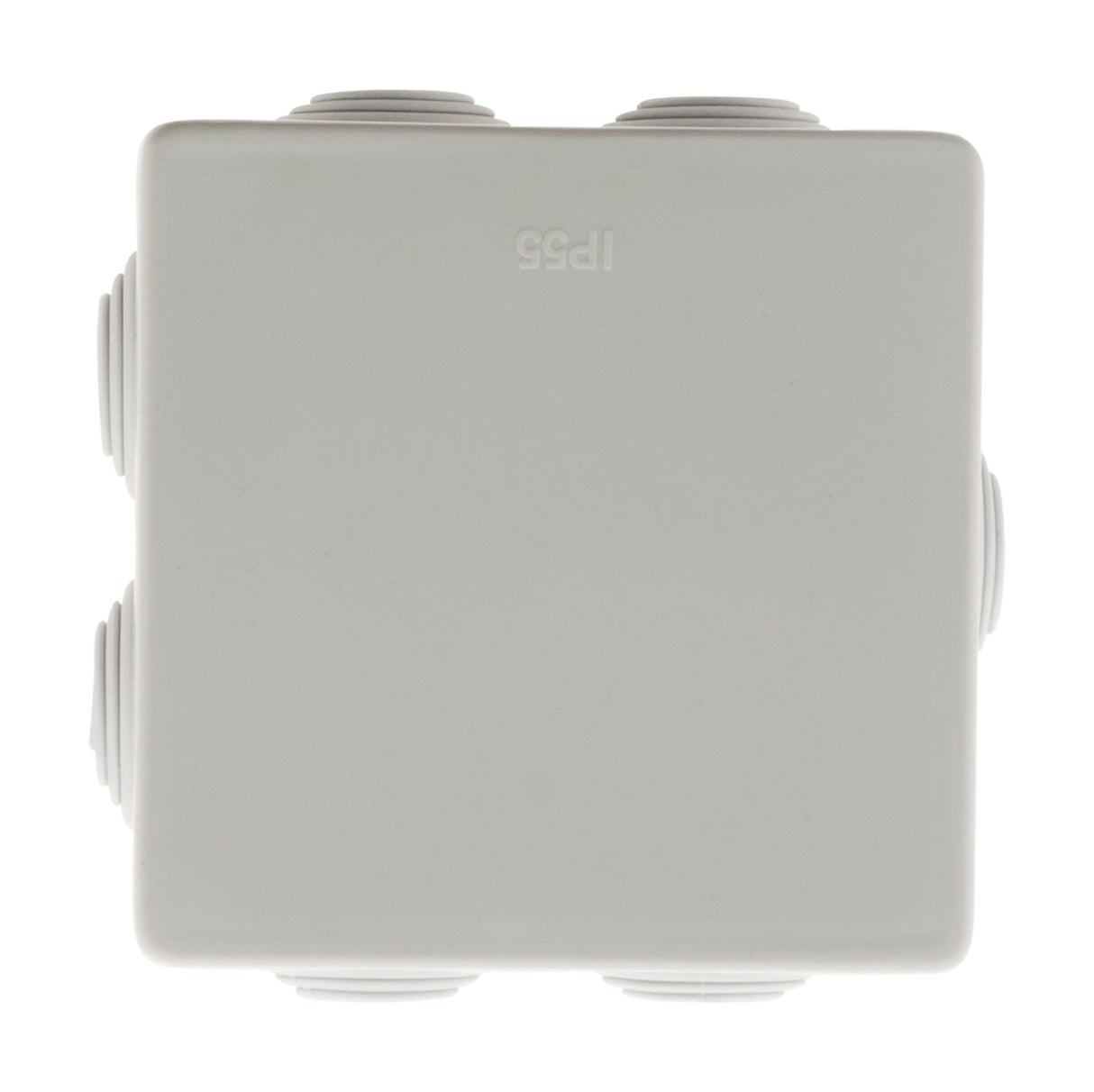 Boîte dérivation étanche 80x80x46mm - Gris - IP55 - Zenitech
