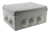 Boîte dérivation IP54 à visser 1/4 de tour 220 x 170 x 105mm - Gris - Zenitech