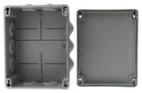Boîte dérivation IP54 à visser 1/4 de tour 220 x 170 x 105mm - Gris - Zenitech