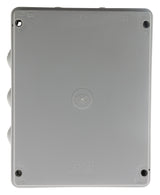 Boîte dérivation IP54 à visser 1/4 de tour 220 x 170 x 105mm - Gris - Zenitech