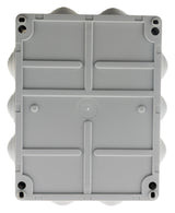 Boîte dérivation IP54 à visser 1/4 de tour 220 x 170 x 105mm - Gris - Zenitech