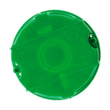 Lot 10 boîtes maçonnerie Ø60x40mm - appareillage vis et griffes - Vert - Zenitech
