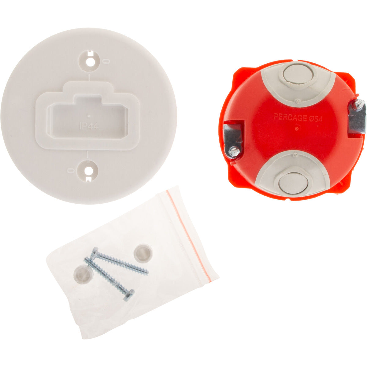 Boîte de dérivation cloisons creuses No Airbox Ø67mm + couvercle - Protec