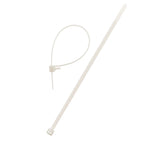 Lot de colliers de câblage réutilisables - 3,6x 100mm - transparent - Zenitech