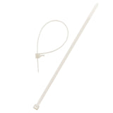 Lot de colliers de câblage réutilisables - 3,6x 100mm - transparent - Zenitech