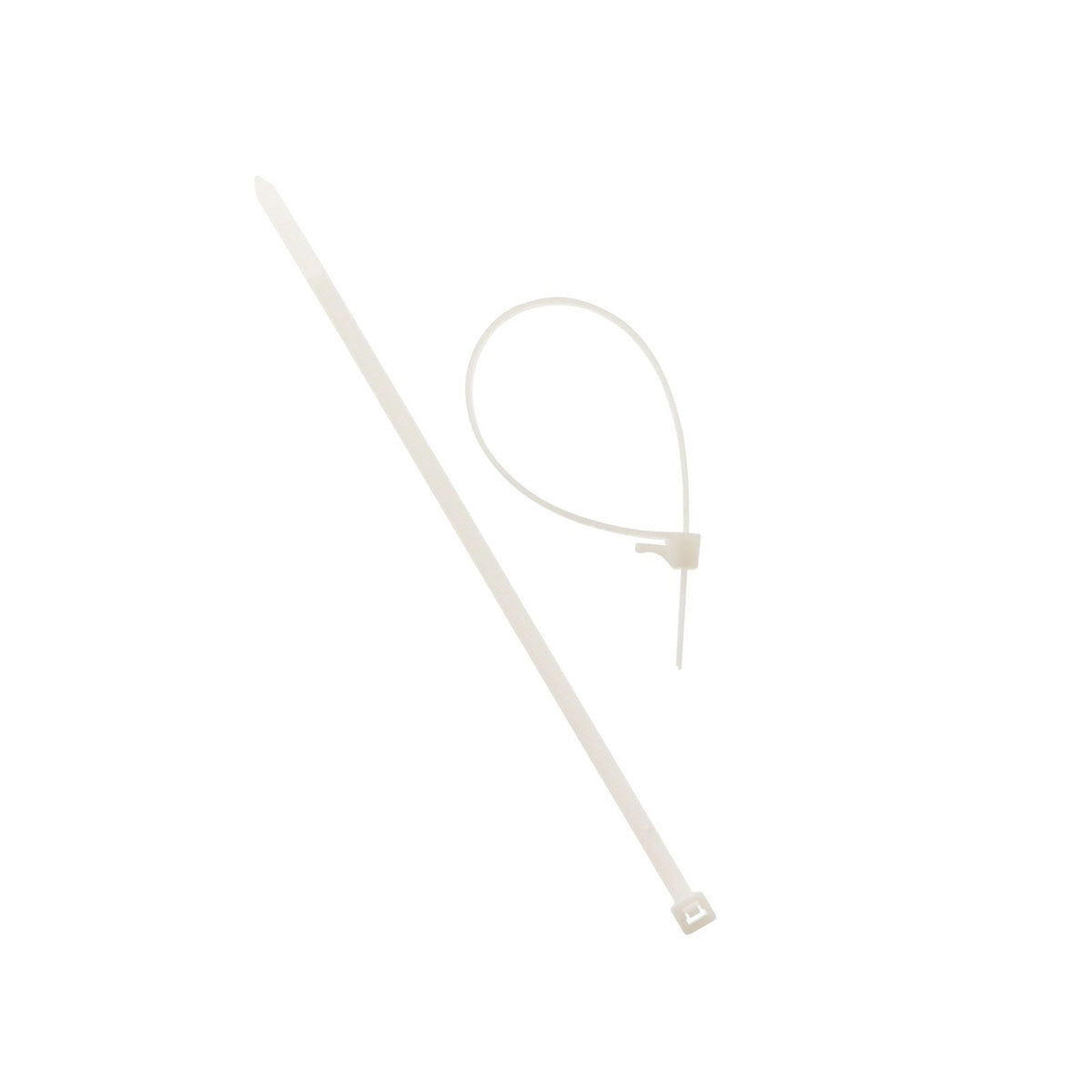 Lot de colliers de câblage réutilisables 4,8x 200mm Zenitech