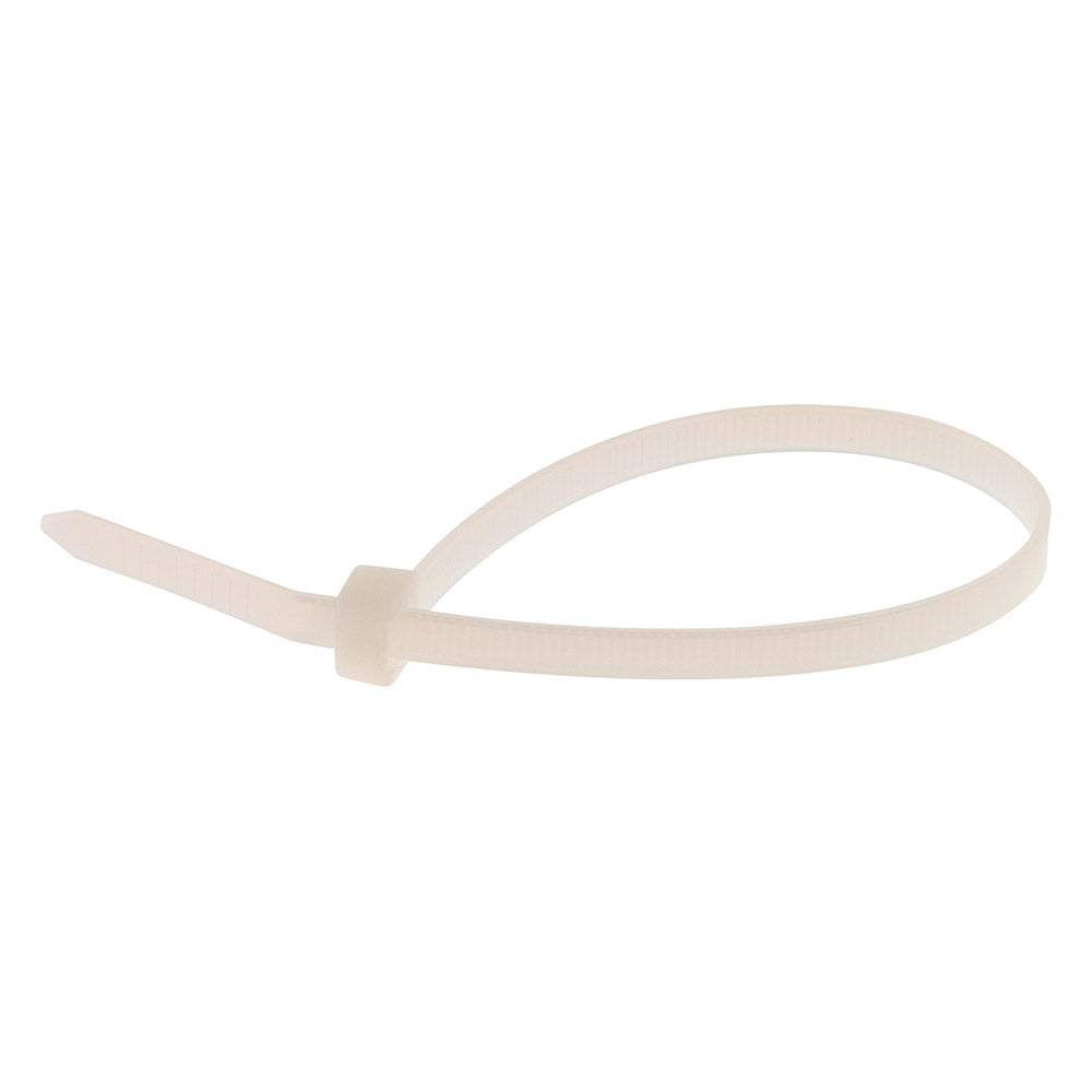 Lot de 25 colliers de câblage 3,6x 140mm - Transparent - Zenitech