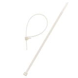 Lot de colliers de câblage 3,6x 140mm - transparent - Zenitech